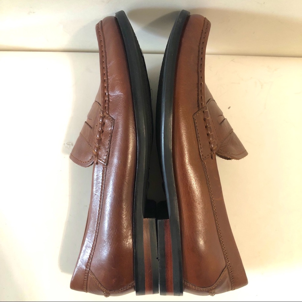 Cole Hann Marine Pinch Tan Classic Men’s Leather Shoes - Picture 8 of 11